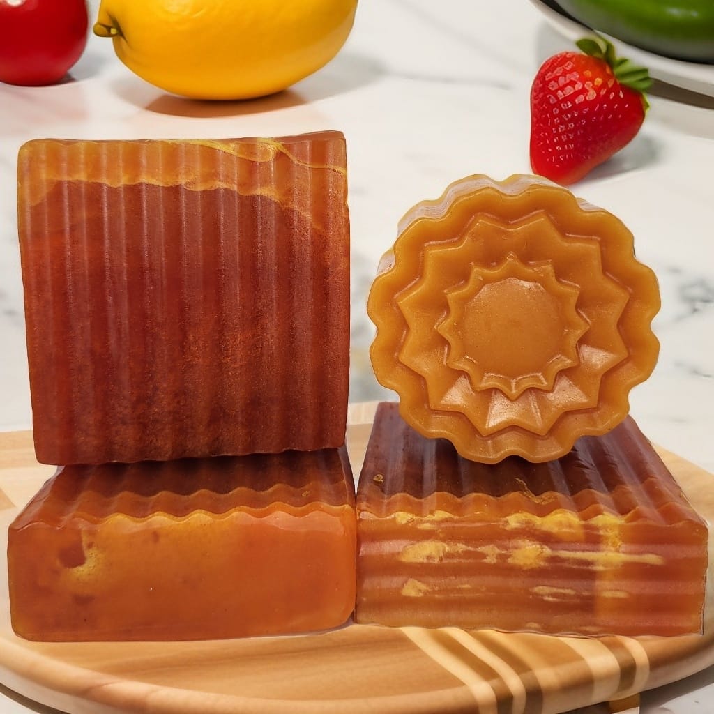 Michlightning turmeric bar soap